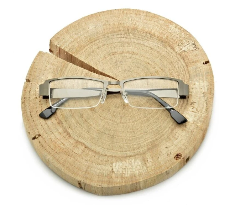 Minusy Okulary korekcyjne metalowo-żyłkowe ST309A moc: -3