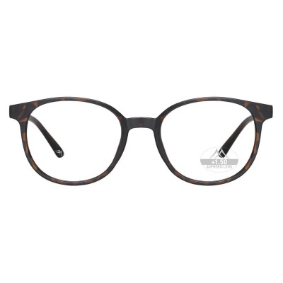 2w1 - Plusy +1.00 OKULARY DO CZYTANIA + NAKŁADKA PRZECIWSŁONECZNA z Polaryzacją CLIP-MRC-2A