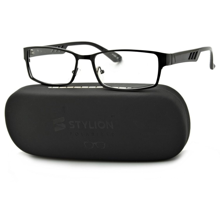 Męskie Okulary do Czytania Plusy ST306 moc: +2