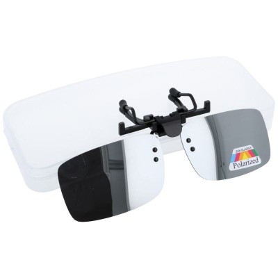 Srebrne nakładki przeciwsłoneczne polaryzacyjne na okulary korekcyjne NA-147