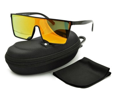 Męskie Okulary przeciwsłoneczne Pilotki Pełne Lustro UV400 STR-1647B