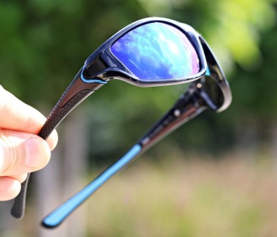 Męskie sportowe okulary lustrzane przeciwsłoneczne z polaryzacją SPD122LA