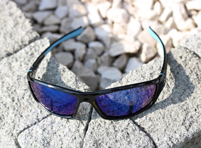 Męskie sportowe okulary lustrzane przeciwsłoneczne z polaryzacją SPD122LA