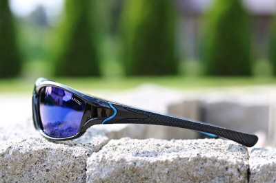 Męskie sportowe okulary lustrzane przeciwsłoneczne z polaryzacją SPD122LA