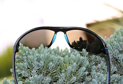 Męskie sportowe okulary lustrzane przeciwsłoneczne z polaryzacją SPD122LA