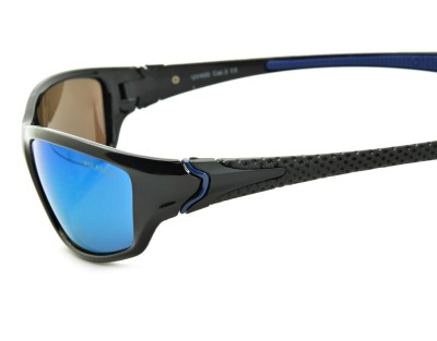 Męskie sportowe okulary lustrzane przeciwsłoneczne z polaryzacją SPD122LA