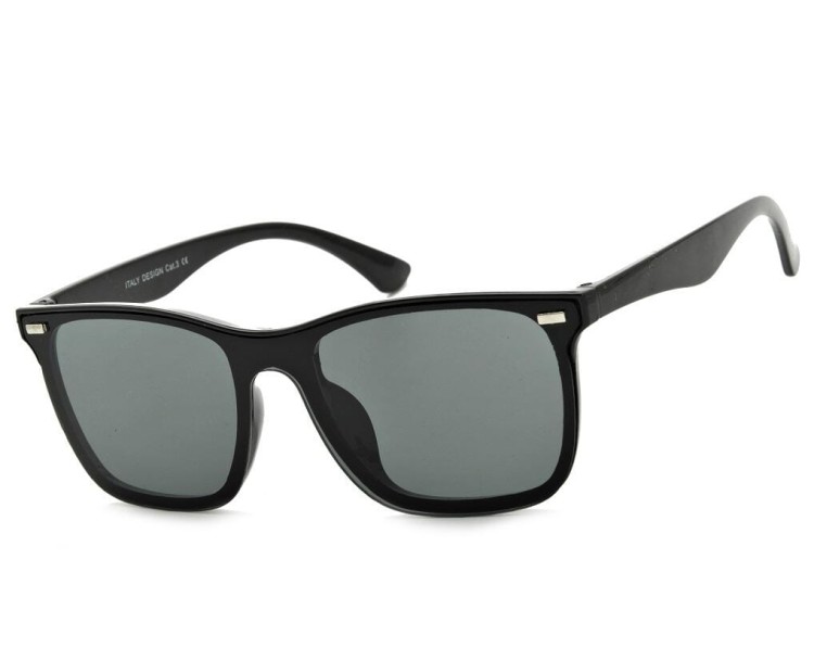 Okulary Pełne czarne przeciwsłoneczne UV400 STR-1597C