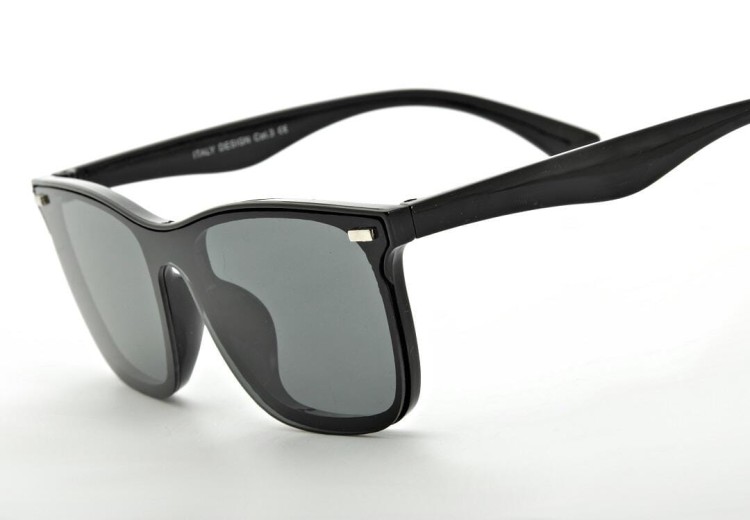 Okulary Pełne czarne przeciwsłoneczne UV400 STR-1597C