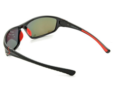 Męskie sportowe okulary lustrzane przeciwsłoneczne z polaryzacją SPD122LB