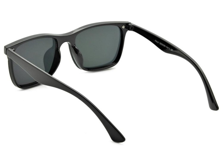 Okulary Pełne Lustro przeciwsłoneczne pomarańczowe UV400 STR-1597D