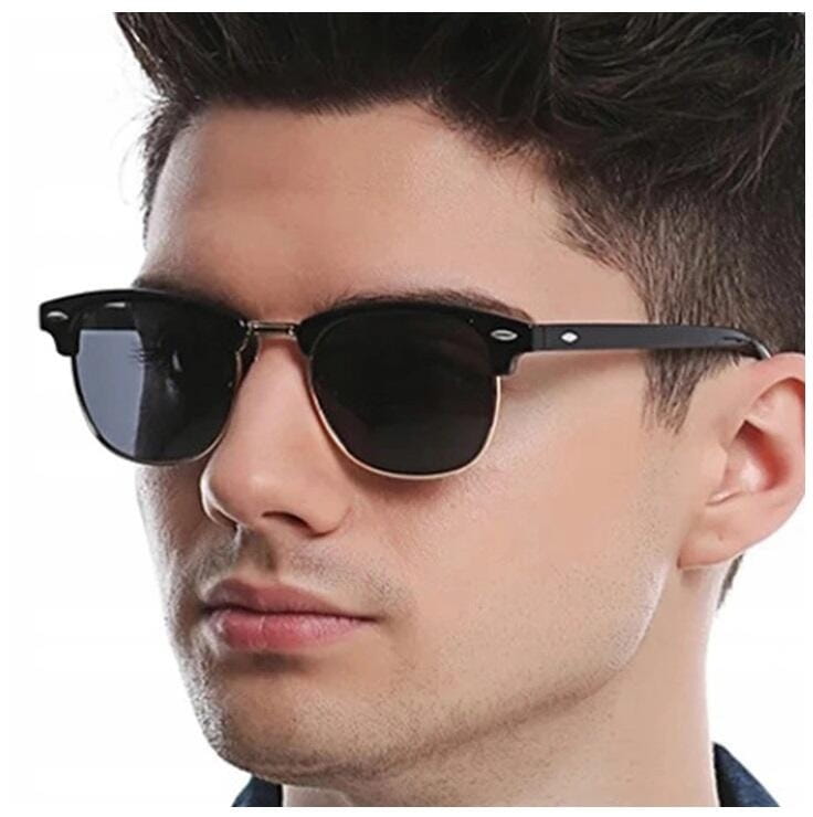 Okulary przeciwsłoneczne półramki z polaryzacją Unisex POL-5060A