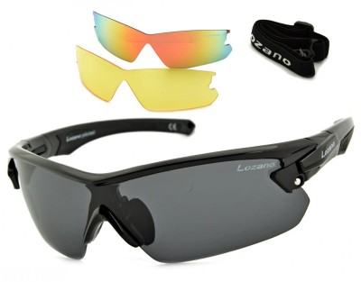 Okulary sportowe LOZANO LZ-129A Wymienne Szkła i Polaryzacja