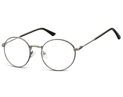 Lenonki okrągłe Okulary oprawki optyczne 919E grafitowe