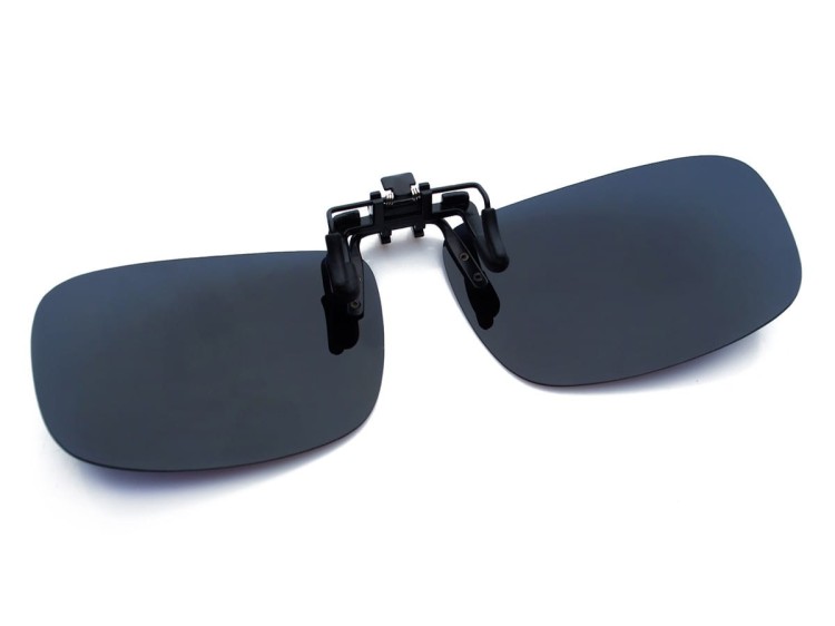 Nakładki przeciwsłoneczne czarne polaryzacyjne na okulary korekcyjne NA-159