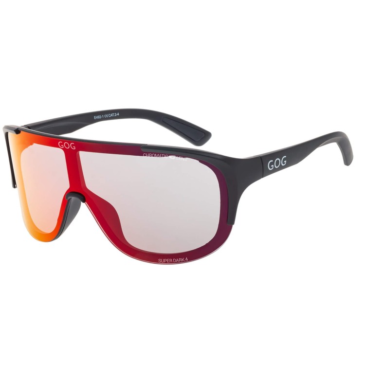 Górskie okulary fotochromowe przeciwsłoneczne z osłonkami GOG E492-1 w kat.2-4