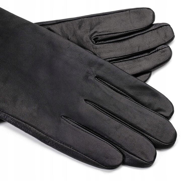 Męskie Rękawiczki Skórzane ocieplane 'miś' RKW10A-S rozm.S