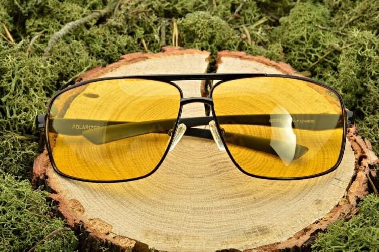 Rozjaśniające męskie okulary do jazdy nocą polaryzacyjne EST-600Y-1 Estillo