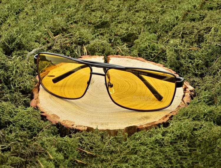 Rozjaśniające męskie okulary do jazdy nocą polaryzacyjne EST-611Y-1 Estillo