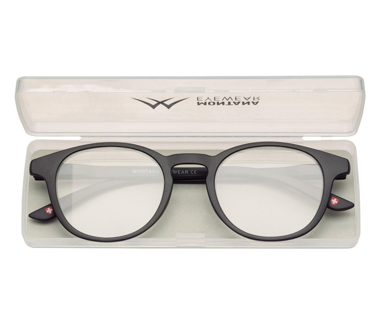 Asferyczne Okulary Lenonki do Czytania moc: +1.50 Plusy Montana MR52D