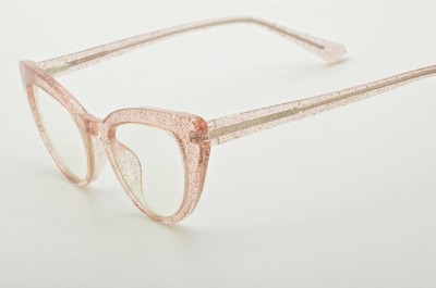 Okulary damskie do komputera kocie z filtrem BLUE Light zerówki 25107D