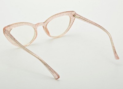 Okulary damskie do komputera kocie z filtrem BLUE Light zerówki 25107D