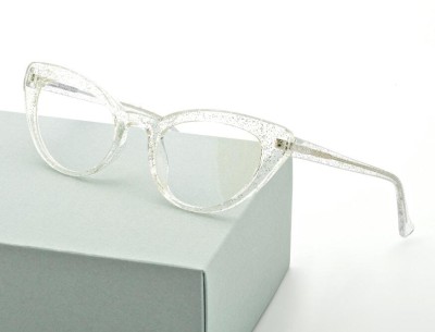 Okulary damskie do komputera kocie z filtrem BLUE Light zerówki 25107B