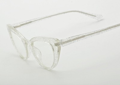 Okulary damskie do komputera kocie z filtrem BLUE Light zerówki 25107B