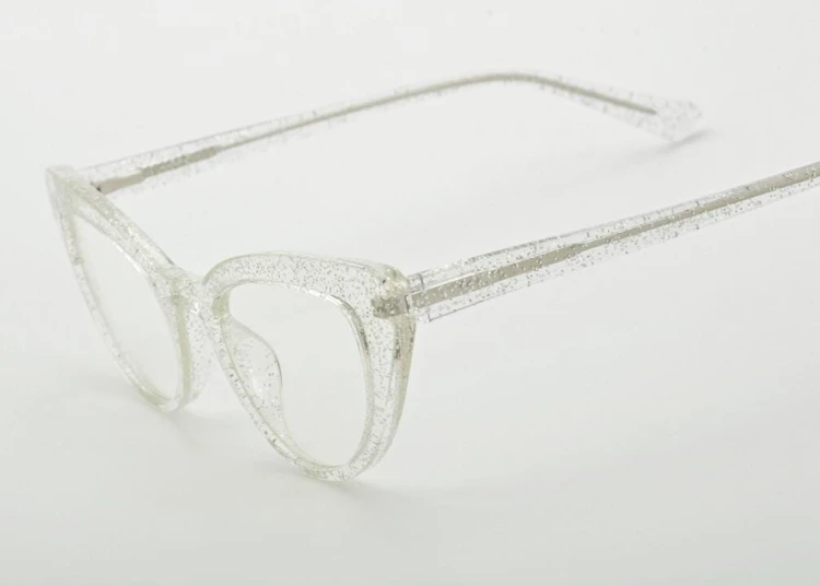Okulary damskie do komputera kocie z filtrem BLUE Light zerówki 25107B