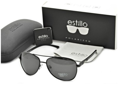 Okulary Pilotki przeciwsłoneczne z polaryzacją EST-606-1