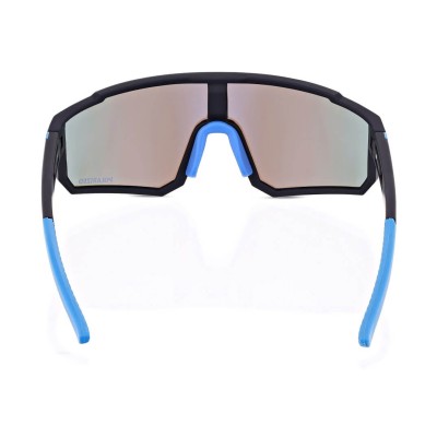 Sportowe okulary przeciwsłoneczne z polaryzacją i filtrem UV400 POL-465 Black/Blue