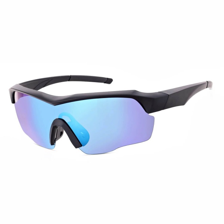 Sportowe okulary przeciwsłoneczne z polaryzacją i filtrem UV400 STZ-DR-26 Black/Blue