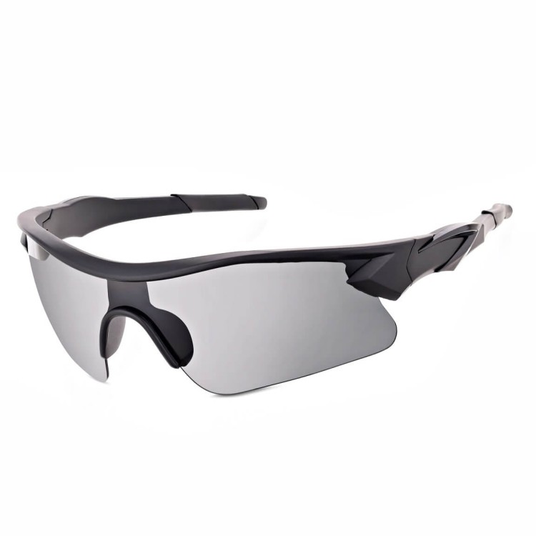 Sportowe okulary przeciwsłoneczne z polaryzacją i filtrem UV400 STZ-DR-27 czarne