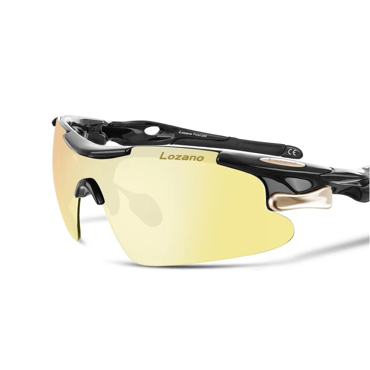 Okulary sportowe LOZANO LZ-109A Wymienne Szkła i Polaryzacja