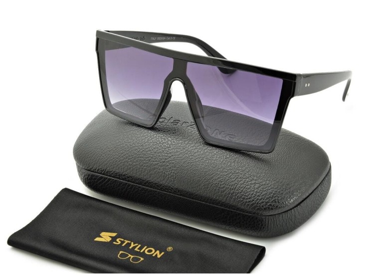 Duże damskie pełne okulary przeciwsłoneczne STV-361