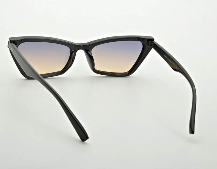 Szerokie damskie okulary przeciwsłoneczne Exclusive kocie CO-384