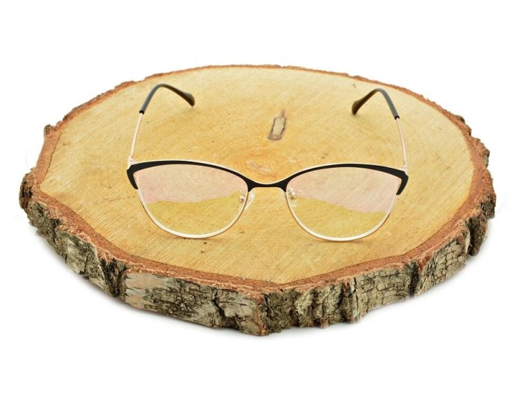 Plusy +3.50 damskie okulary do czytania korekcyjne z antyrefleksem ST317BR