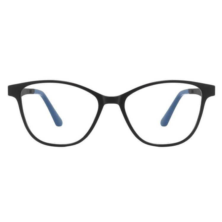 Damskie okulary pod korekcję z polaryzacyjną Nakładką przeciwsłoneczną na magnes CLIP-TRC-189C-1