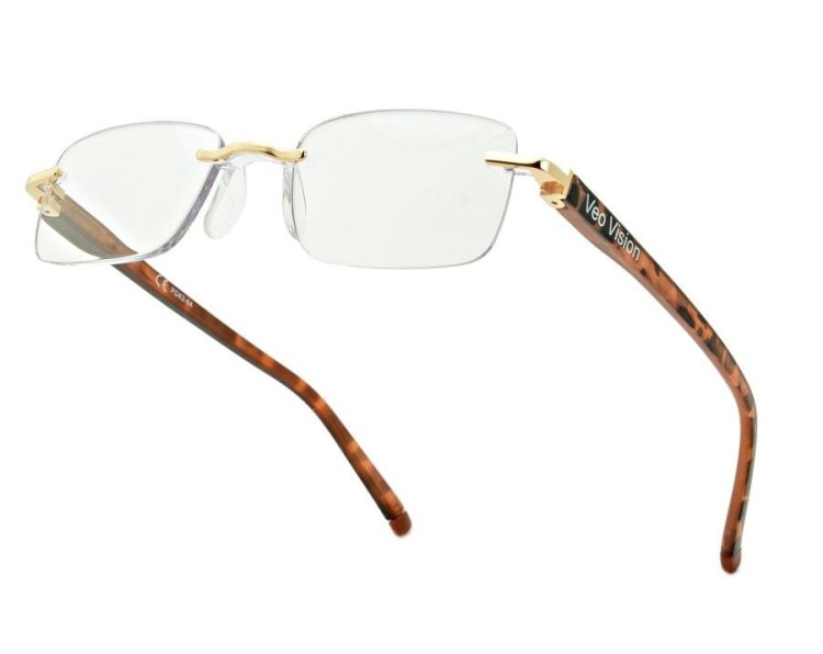 Plusy +2.50 okulary bezramkowe do czytania korekcyjne ST323A