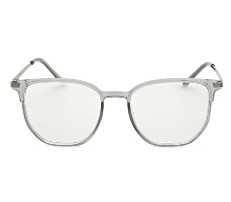 Plusy +2.00 szare okulary do czytania kwadratowe korekcyjne ST322