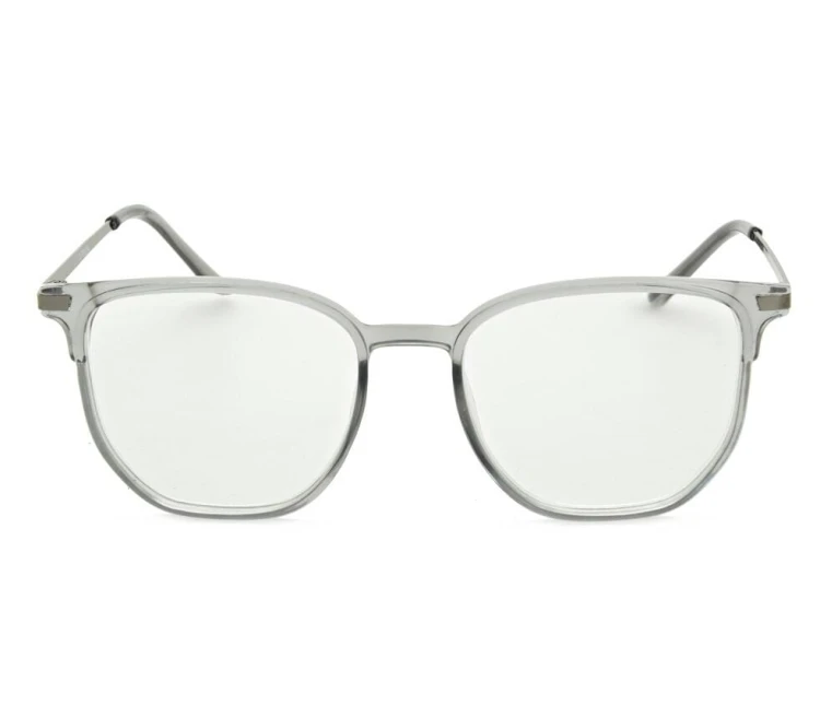 Plusy +3.00 szare okulary do czytania kwadratowe korekcyjne ST322