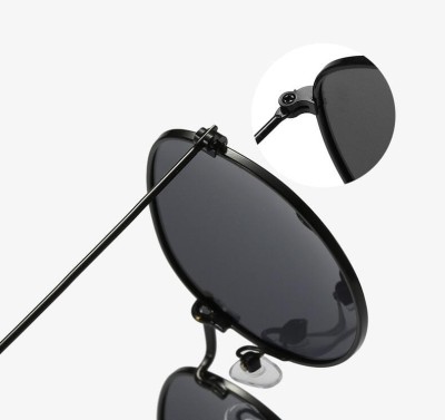 Czarne okulary przeciwsłoneczne lenonki STEC-12