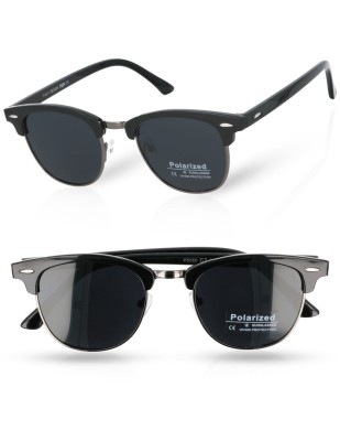 Okulary przeciwsłoneczne półramki z polaryzacją Unisex POL-5060B