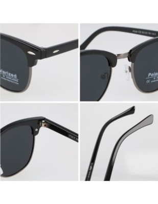 Okulary przeciwsłoneczne półramki z polaryzacją Unisex POL-5060B