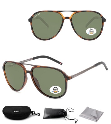 Okulary przeciwsłoneczne z polaryzacją pilotki Montana MP8A panterka