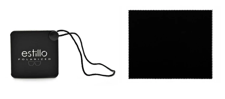Męskie okulary przeciwsłoneczne HD z fotochromem i polaryzacją EST-612FP-1
