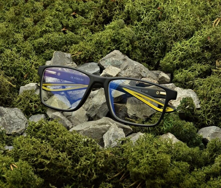 Plusy Męskie Okulary do Czytania moc: +3,25 z antyrefleksem ST315A