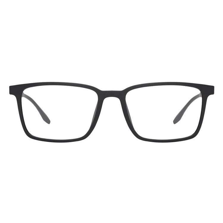 Prostokątne okulary pod korekcję z polaryzacyjną Nakładką przeciwsłoneczną na magnes CLIP-TRC-185-1