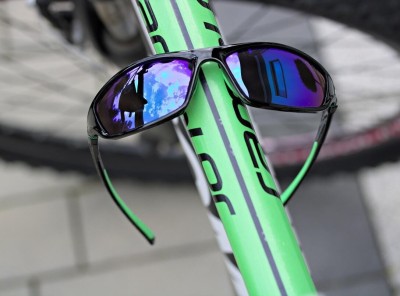 Męskie sportowe okulary lustrzane przeciwsłoneczne z polaryzacją SPD122LD