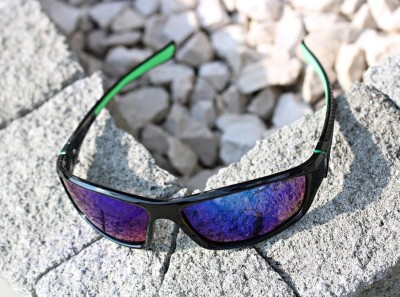 Męskie sportowe okulary lustrzane przeciwsłoneczne z polaryzacją SPD122LD