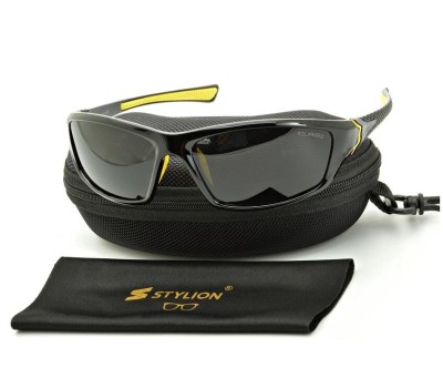 Męskie sportowe okulary przeciwsłoneczne z polaryzacją SPD139